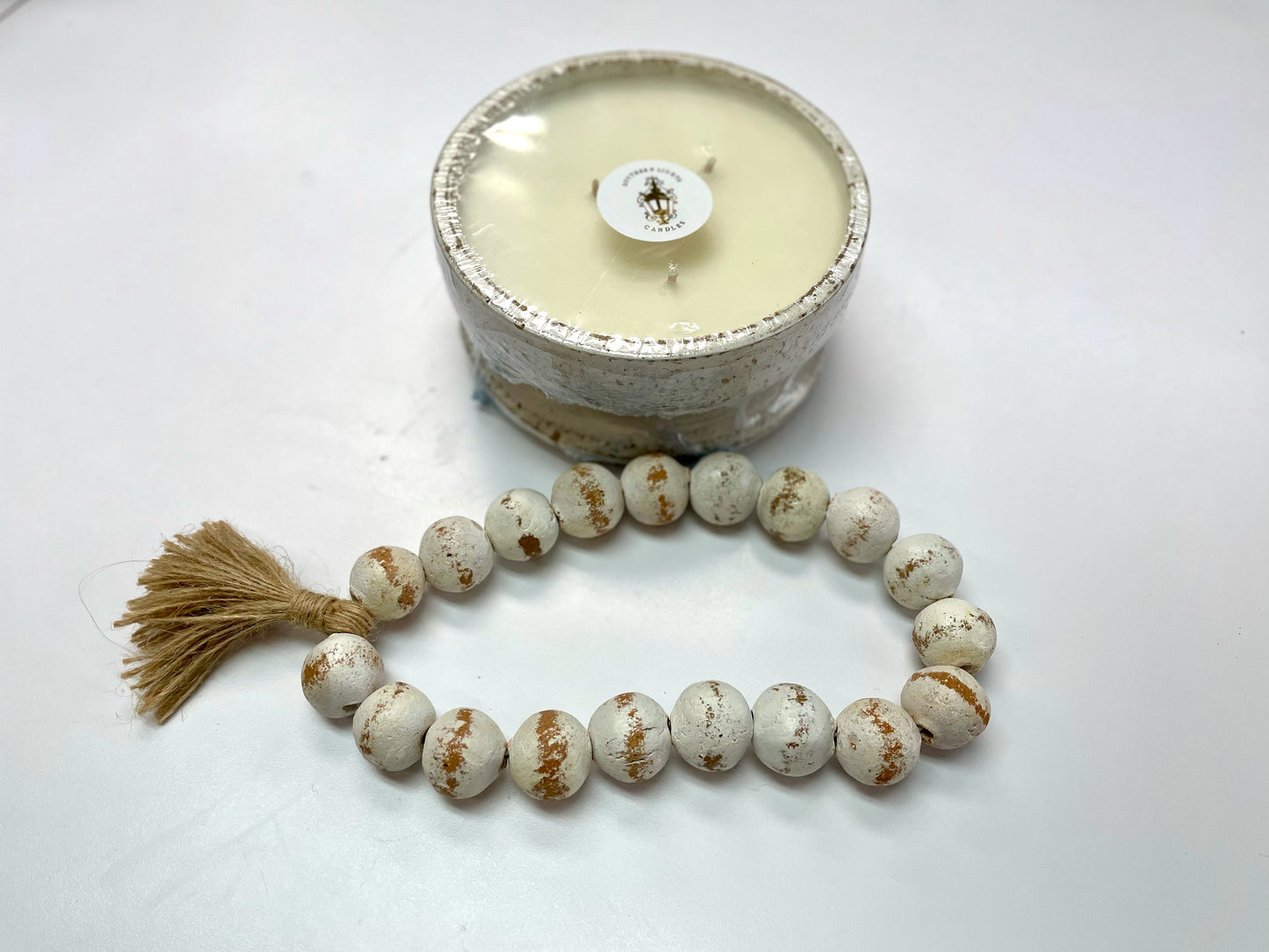 Southern Lights Beadzie Bowl Southern Rain Scented Candle