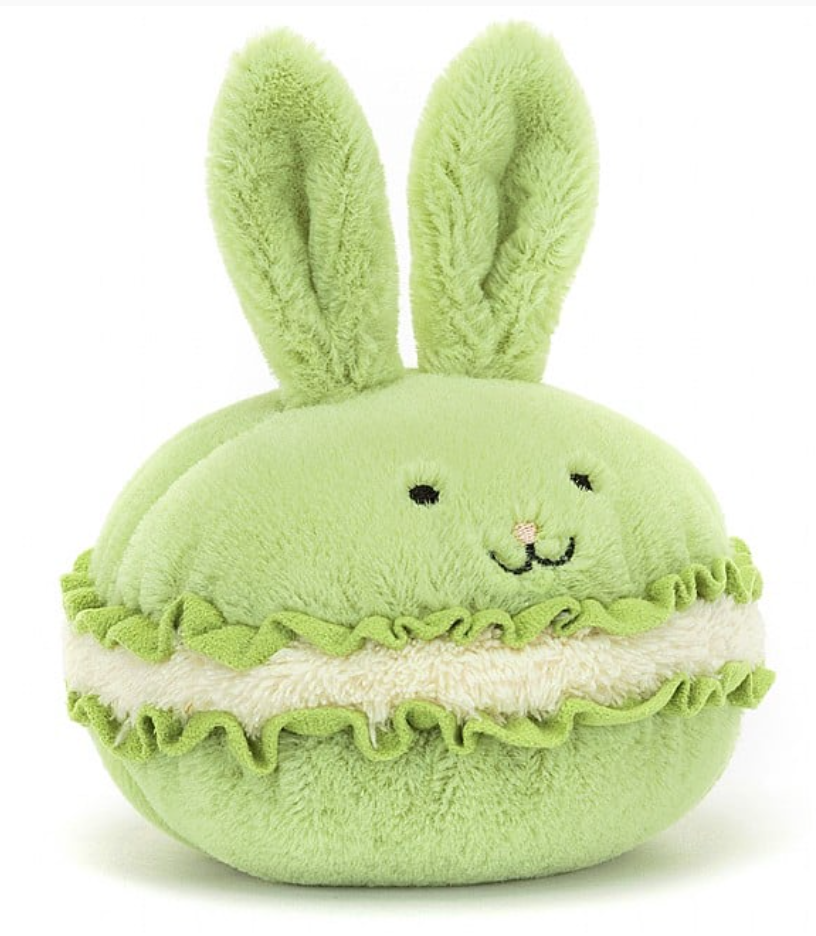 Jellycat-Dainty Dessert Bunny Macaron