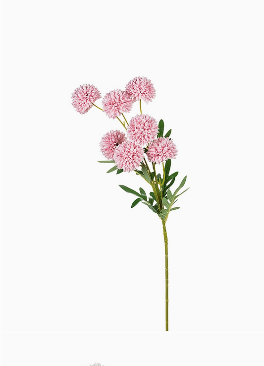 Pink Pompom Stems